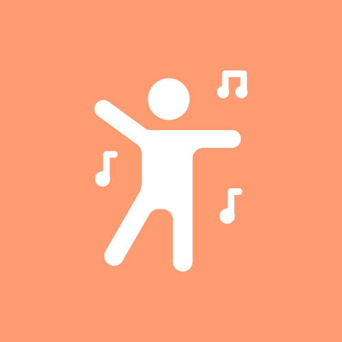 icon Beweeg met Dans wit